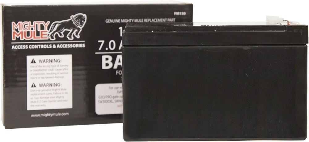 High-Performance 12 Volt Battery for Automatic Gate Openers – 3-5 Life