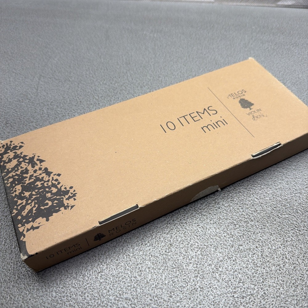 10-PACK MINI MELOS ROSIN VIOLIN DARK