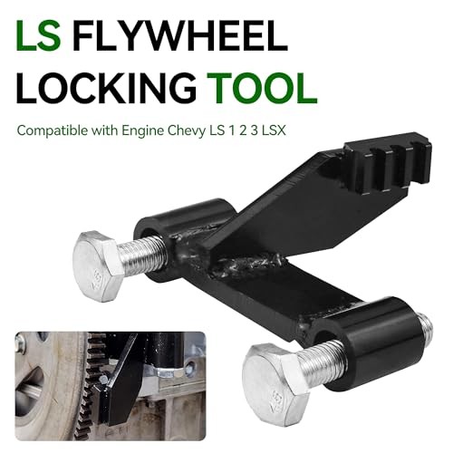 LS Flywheel Locking Tool Flexplate Flywheel Holder Compatible with Engine