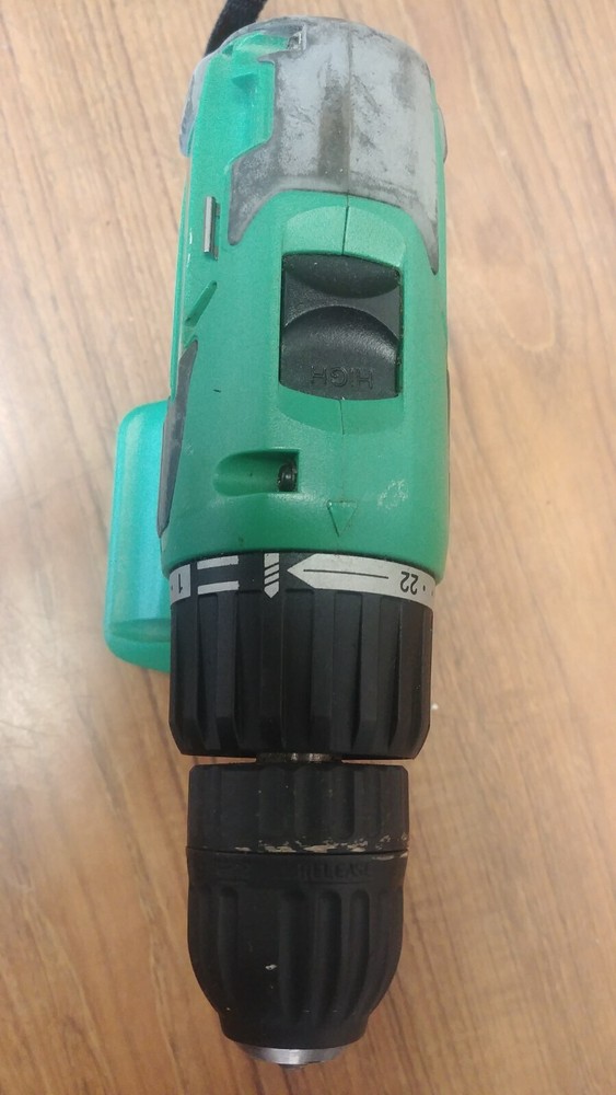 Hitachi Cordless Driver Bare Tool DS 14DVF + Worklight **