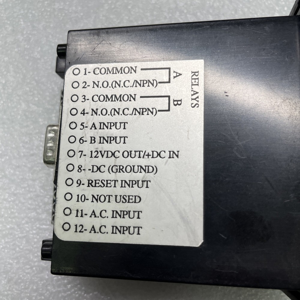 TITAN CHEM-TECH PANEL MOUNT COUNTER 120V MRTA32 MS247