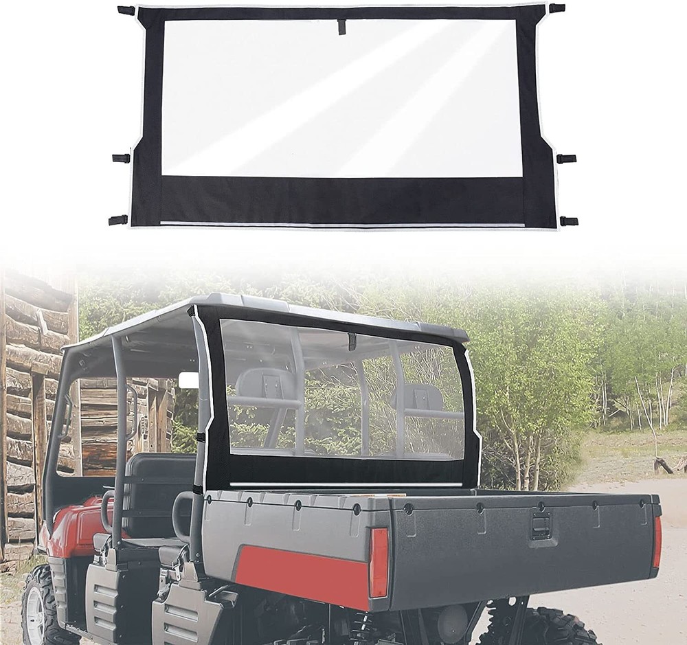 For Polaris Ranger 500/650/700 2002-2008 UTV Rear Back Window Shield Windshield