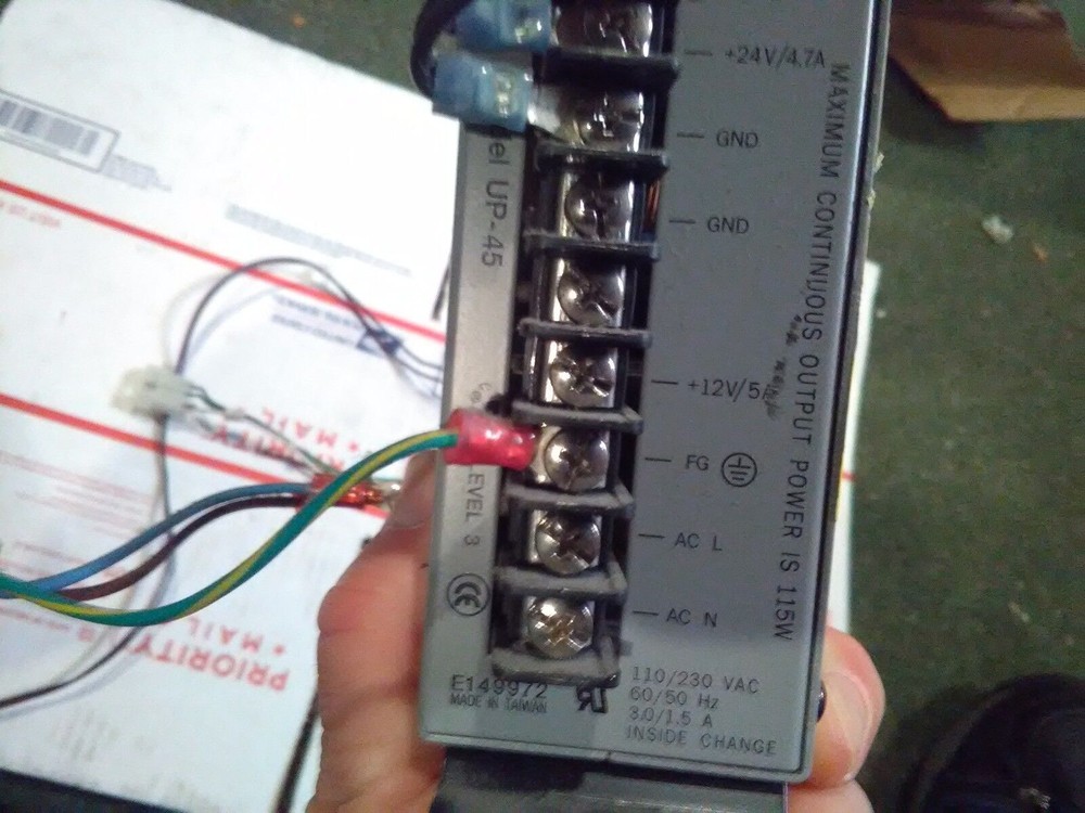 arcade 24 vdc switching power supply lot #6