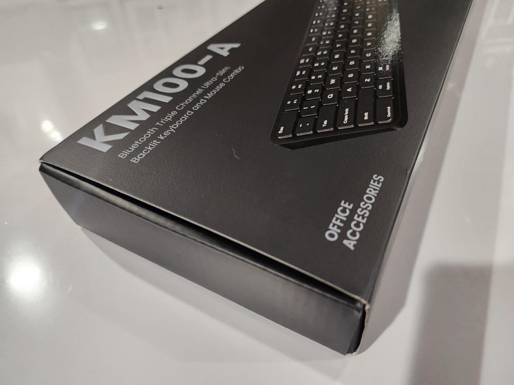 ProtoArc Backlit Bluetooth Keyboard and Mouse for Mac, KM100-A *NEW* SEE PICS