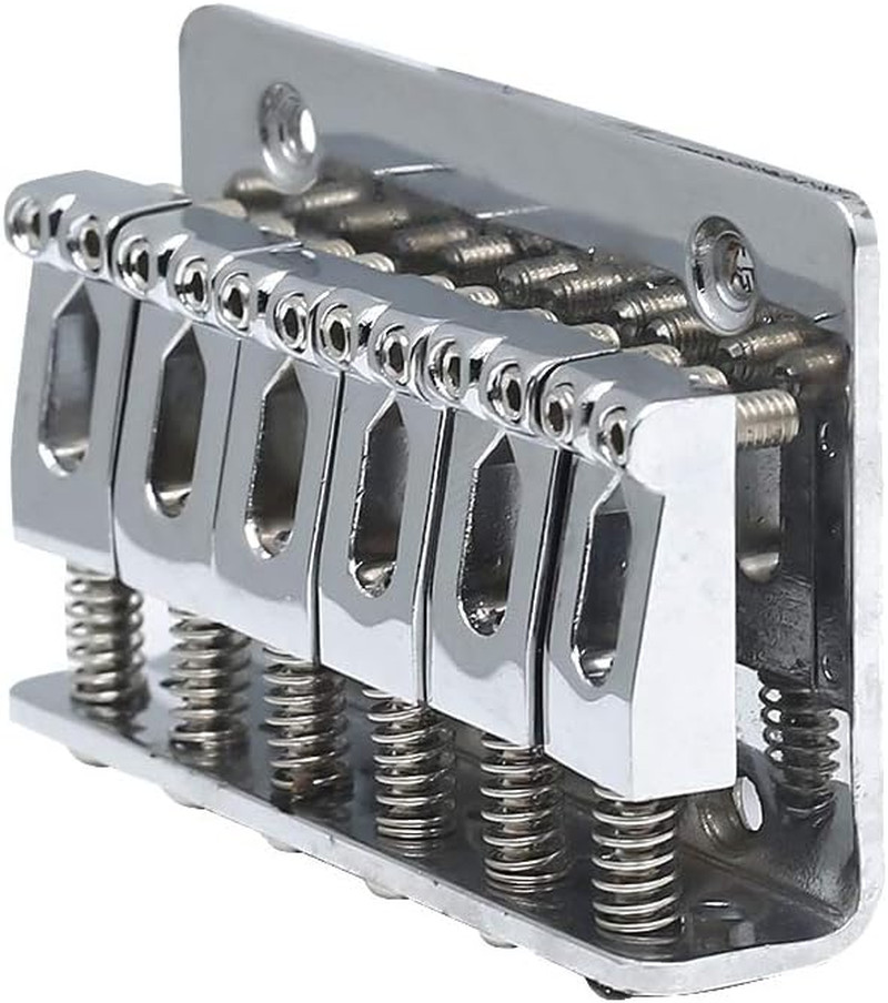 65Mm Hardtail Bridge Top Load Guitar Saddle Tailpiece for 6 String Tele Strat St