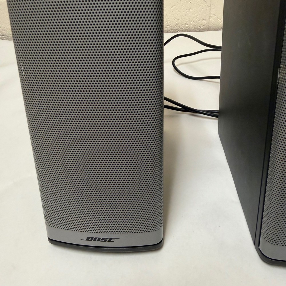 Bose Companion 2 Series II Multimedia Speaker System Silver Desktop PC Tested