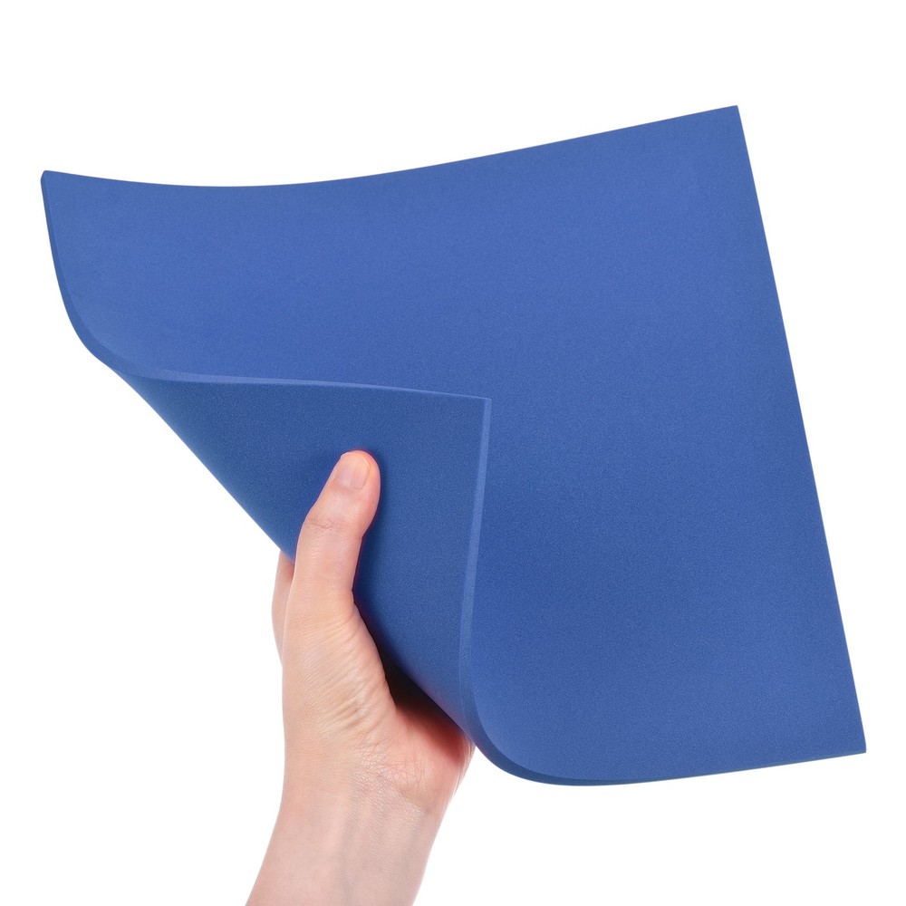 Blue EVA Foam Sheets 10*10" 5mm Thickness for Crafts DIY Projects, 8 pack