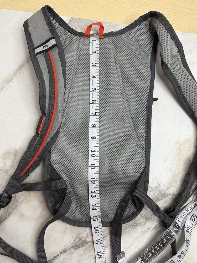 High Sierra HydraHike Hydration Backpack for Hiking, Gray/Red Used No Bladder