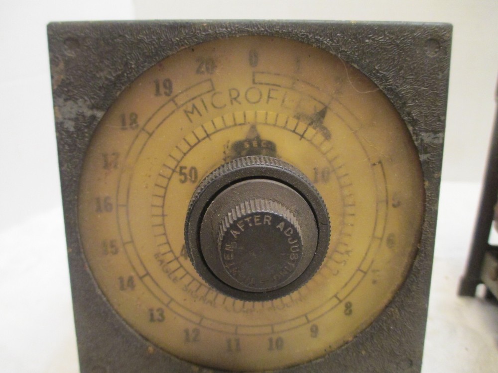 Lot of Two (2) MicroFlex Eagle Signal Timer Model 2 Vintage (untested)