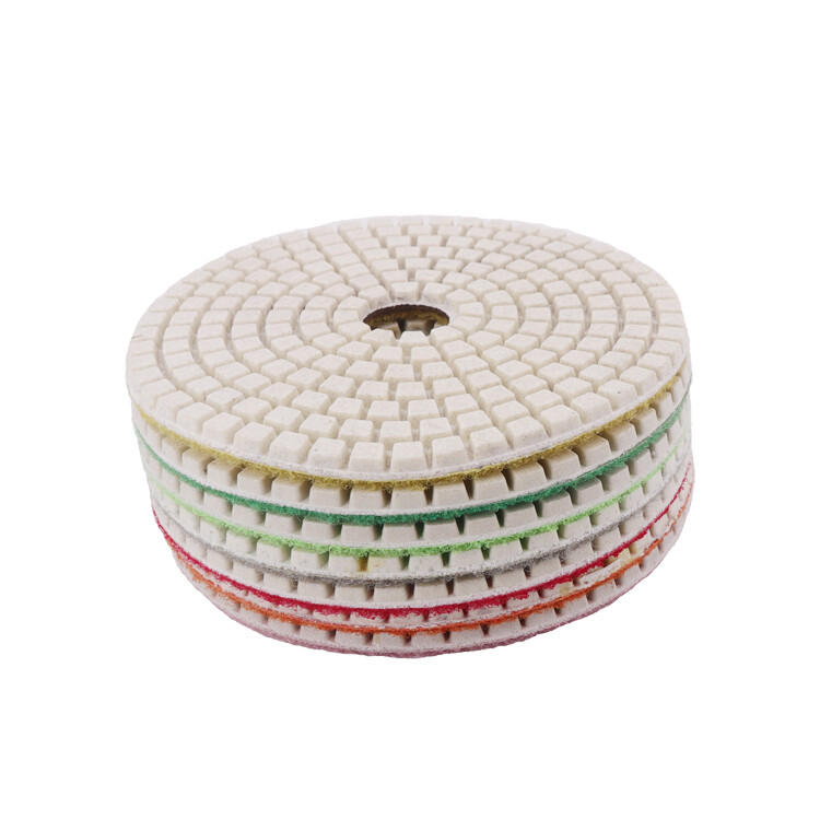 6" Diamond Polishing Pad Granite Marble stone processing Concrete Grinding Disc