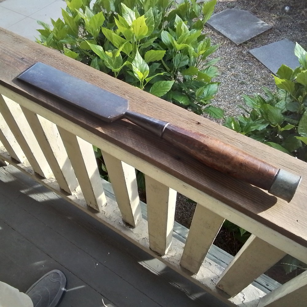 Vintage GREENLEE 22" Socket Chisel TIMBER SLICK 2.5"Bit ~ 3.75lbs