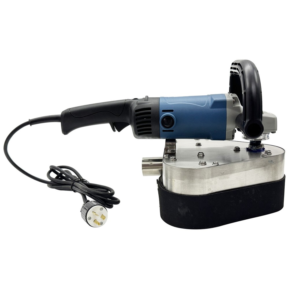 220V Handheld Three Head Dust-free Grinding Machine with Speed Regulator