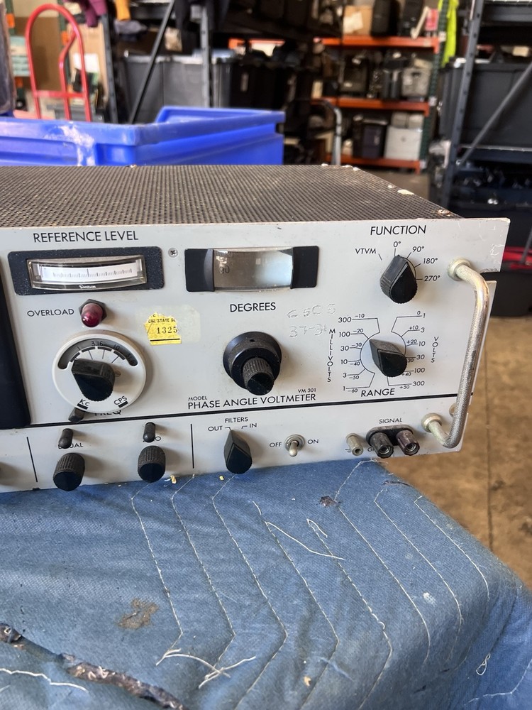 North Atlantic 301 Phase Angle Voltmeter AS IS