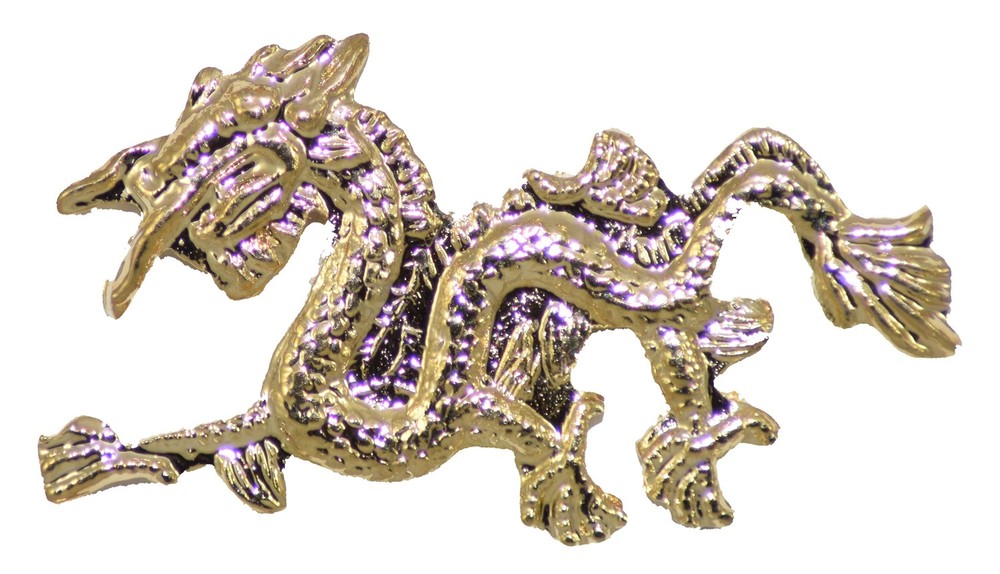 ASIAN DRAGON HAT PIN