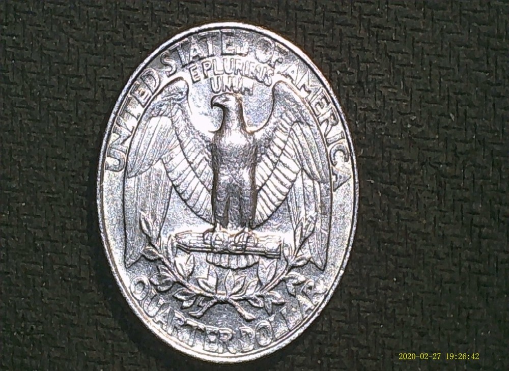 1987-P Washington Quarter DDR Error coin