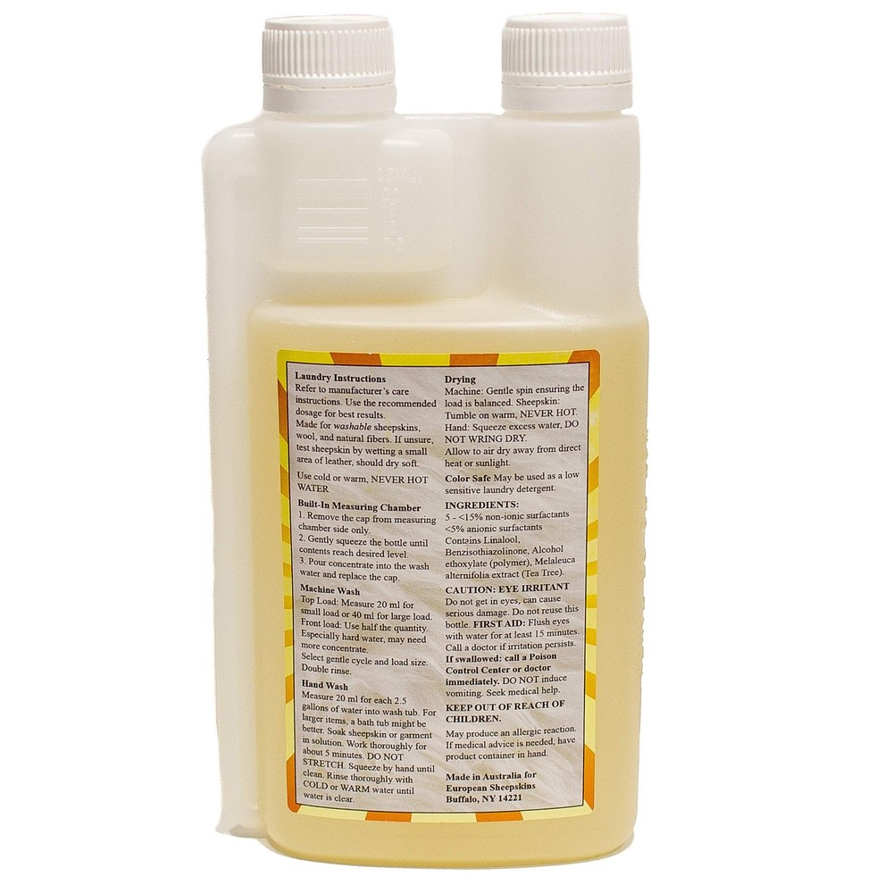 Sheepskin Shampoo & Woolwash Concentrate