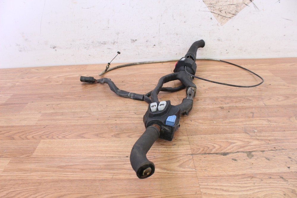 2007 Arctic Cat M8 Handlebars with Controls Hand Warmers and Throttle Cable