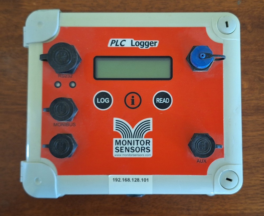 Monitor Sensors brand PLC Data Logger