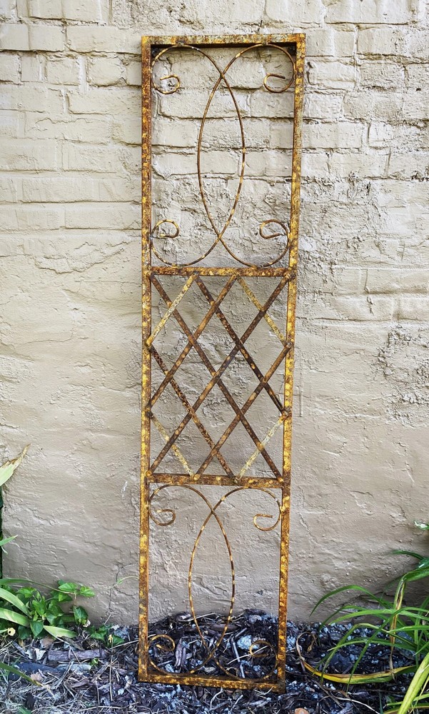 59" Tall Single Skyview Exterior Wrought Iron Window Shutter