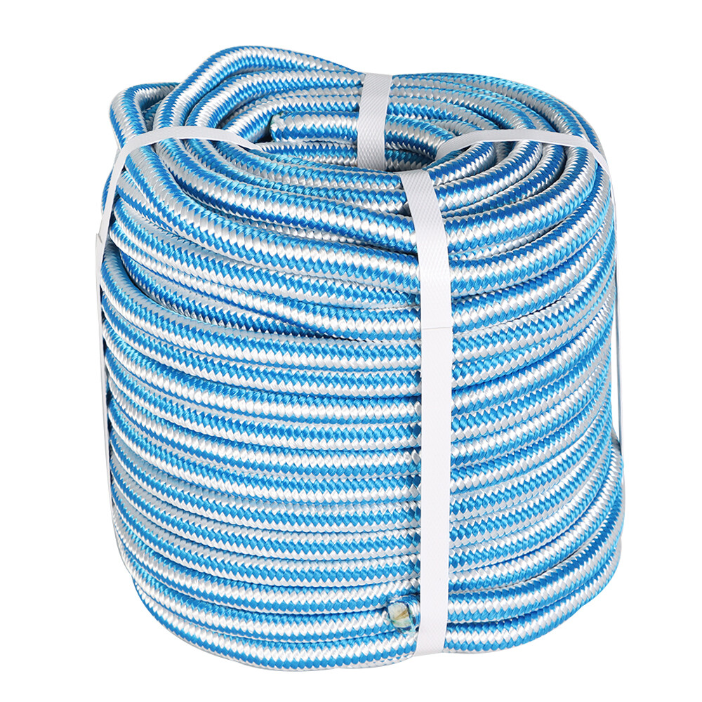 16 Strand Braided Nylon Core Polyester 1/2" × 150' Arborist Tree Climbing Rope