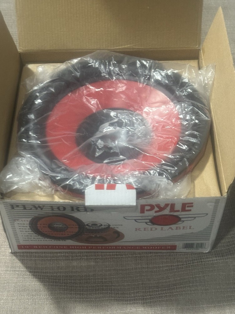 Pyle PLW10RD 1-Way 10in. Car Subwoofer