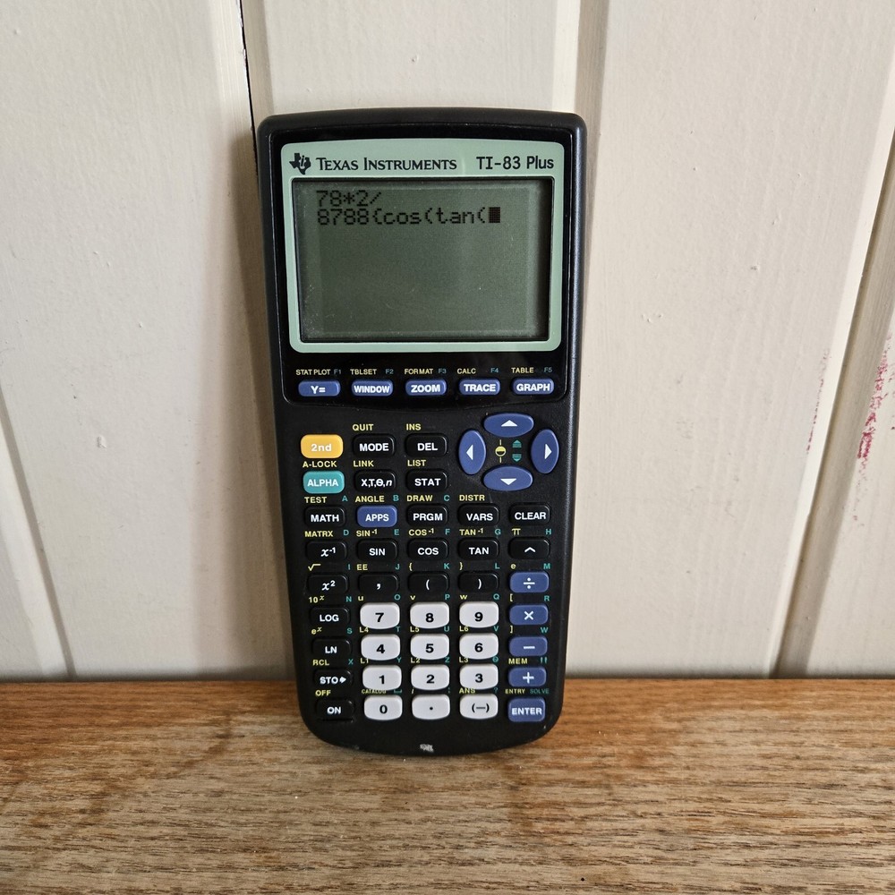 TI-83 Plus Graphing Calculator Tested And Working