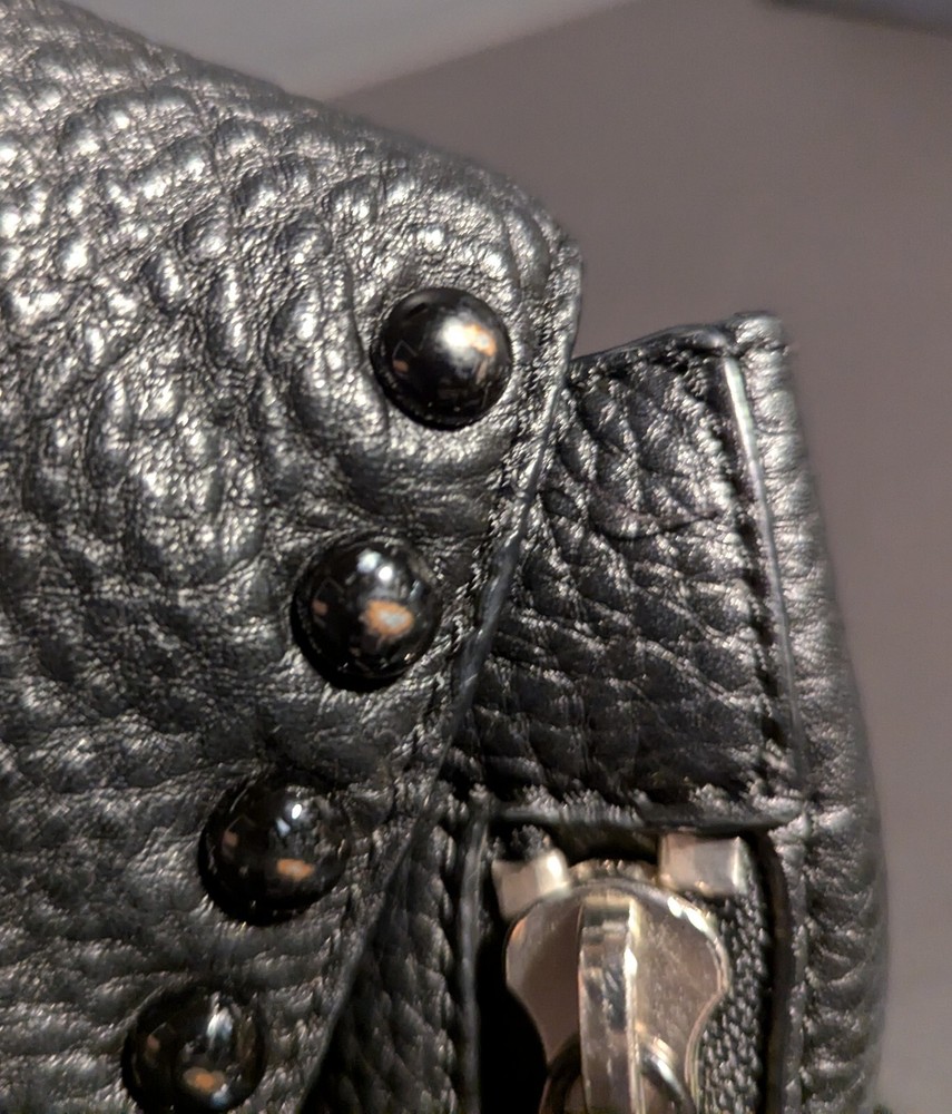 Rebecca Minkoff Mini Black Studded Leather Backpack