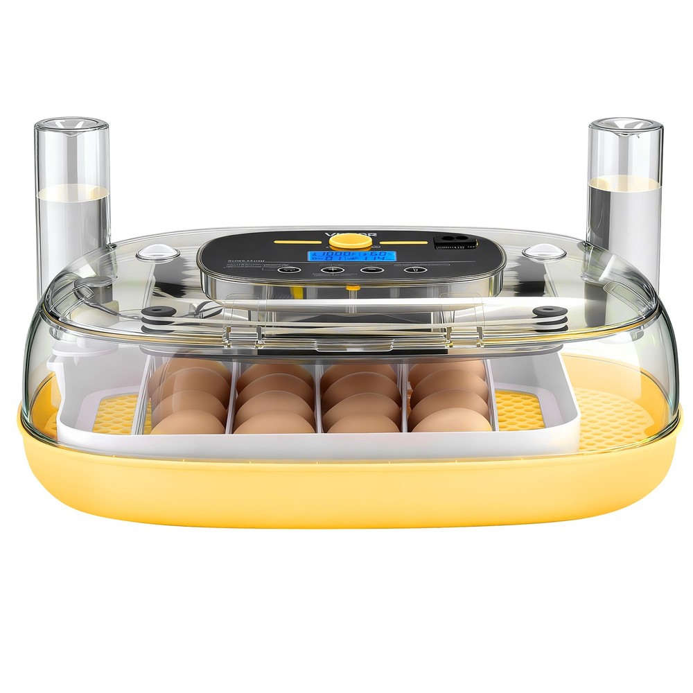 VEVOR 24 Egg Incubator Auto Turning Egg Candler Temperature & Humidity Control