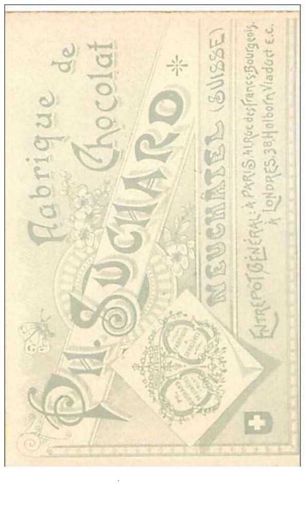 Chromos Chocolat Suchard N°4 Garconnets Macons