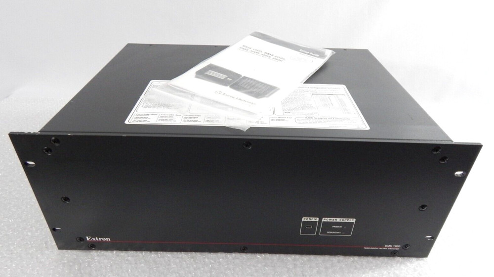 EXTRON DMS 1600 TDMS DIGITAL MATRIX SWITCHER WITH MANUAL