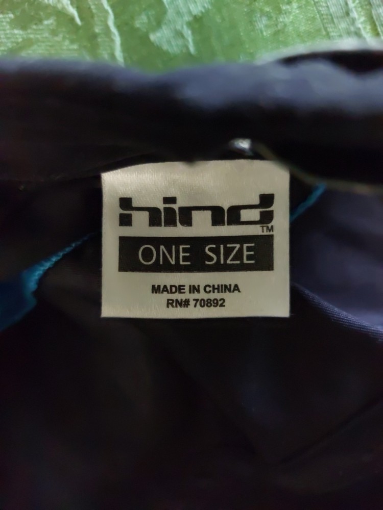Hind Performance Lightweight Running Cap One Sz Adjustable Grey Reflective Strap