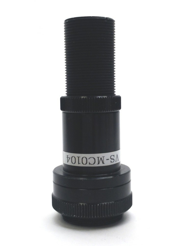 VS Technology VS-MC0104 Machine Vision Camera Lens, C-Mount, 77 x ⌀19mm