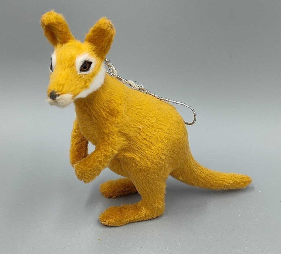 Furry Kangaroo Ornament