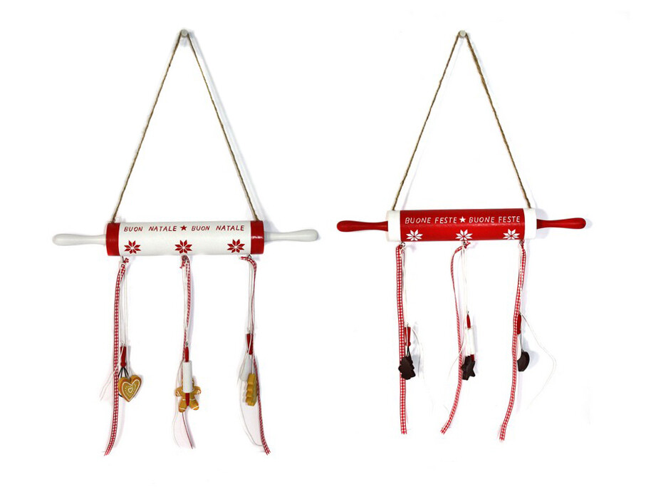 Mattarello Decorativo Natalizio