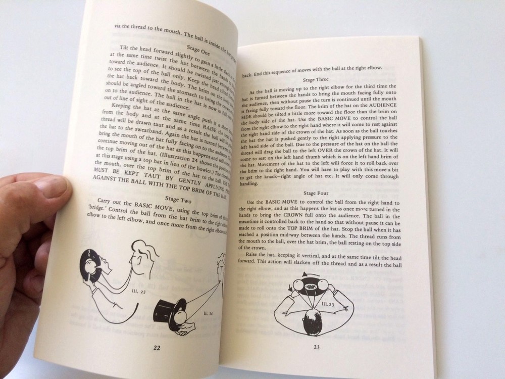 STRING BOOK Invisible Thread Floating Magic Trick Elastic Levitation Ball Stage