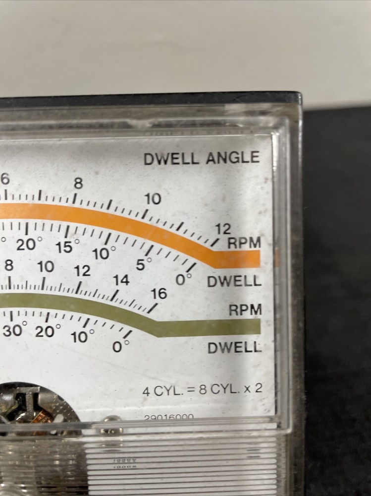 HAWK Dwell Meter - Idle Tach/Cam Dwell - - Untested