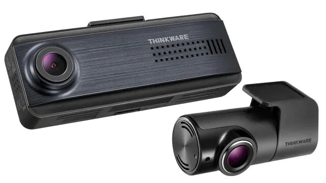 Thinkware Q200 - 2 Ch Front & Rear Dash Cam 32GB inc Hardwire Kit & GPS