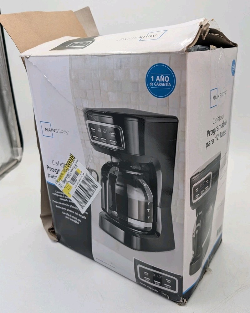 Mainstays 12-Cup Programmable Coffee Maker New in a box