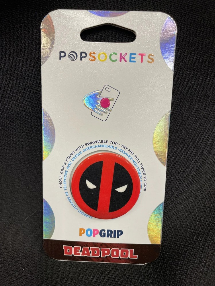 Deadpool Icon Red Phone Grip PopSockets PopGrip