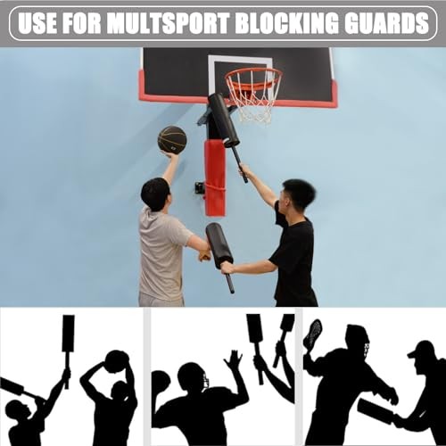 Padded Blocking Guards, 2 Pack Basketball Blocking Pads, Defense Sticks,