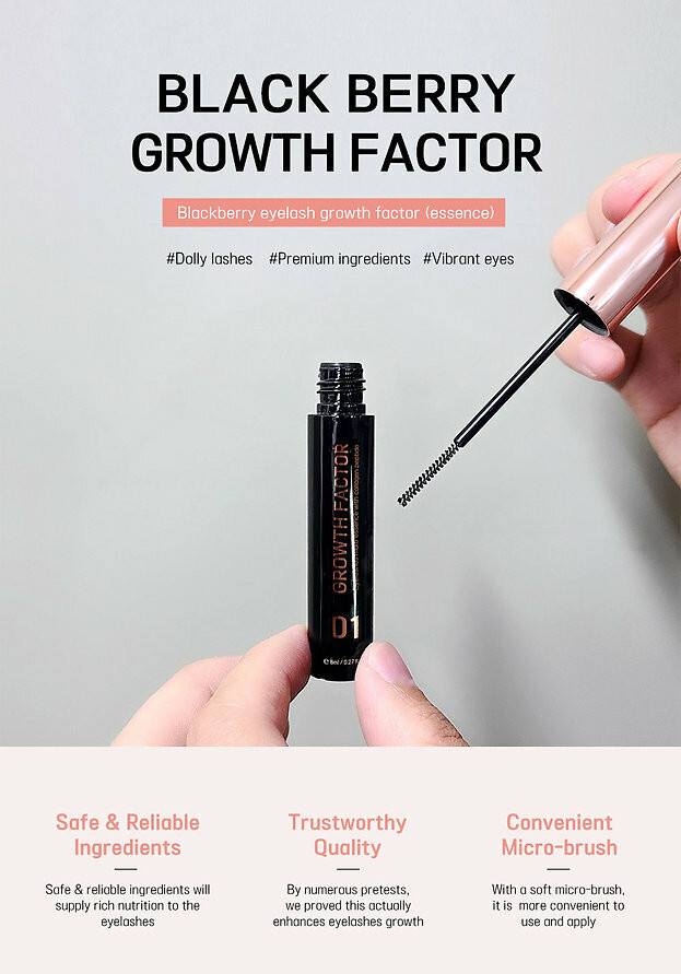 Blackberry Eyelash Growth Factor Essence 8ML