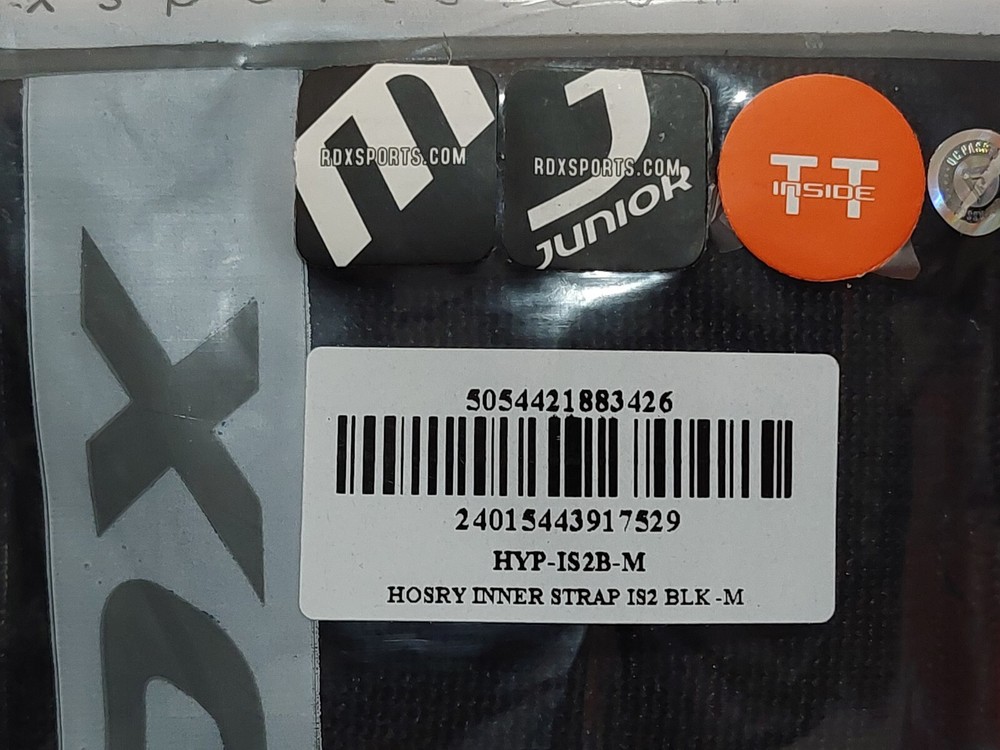 RDX Boxing Training Gear Inner Mitt with Wrist Strap Junior Medium BLACK NEW!