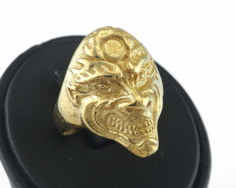 Devil Adjustable Ring (Color Options) Brass 20mm 10.5US innsize Adjustable 2869