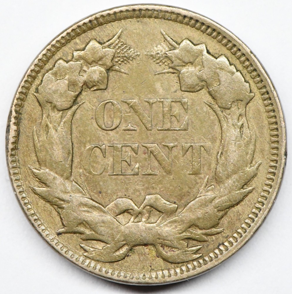 1857 flying eagle cent in a high grade