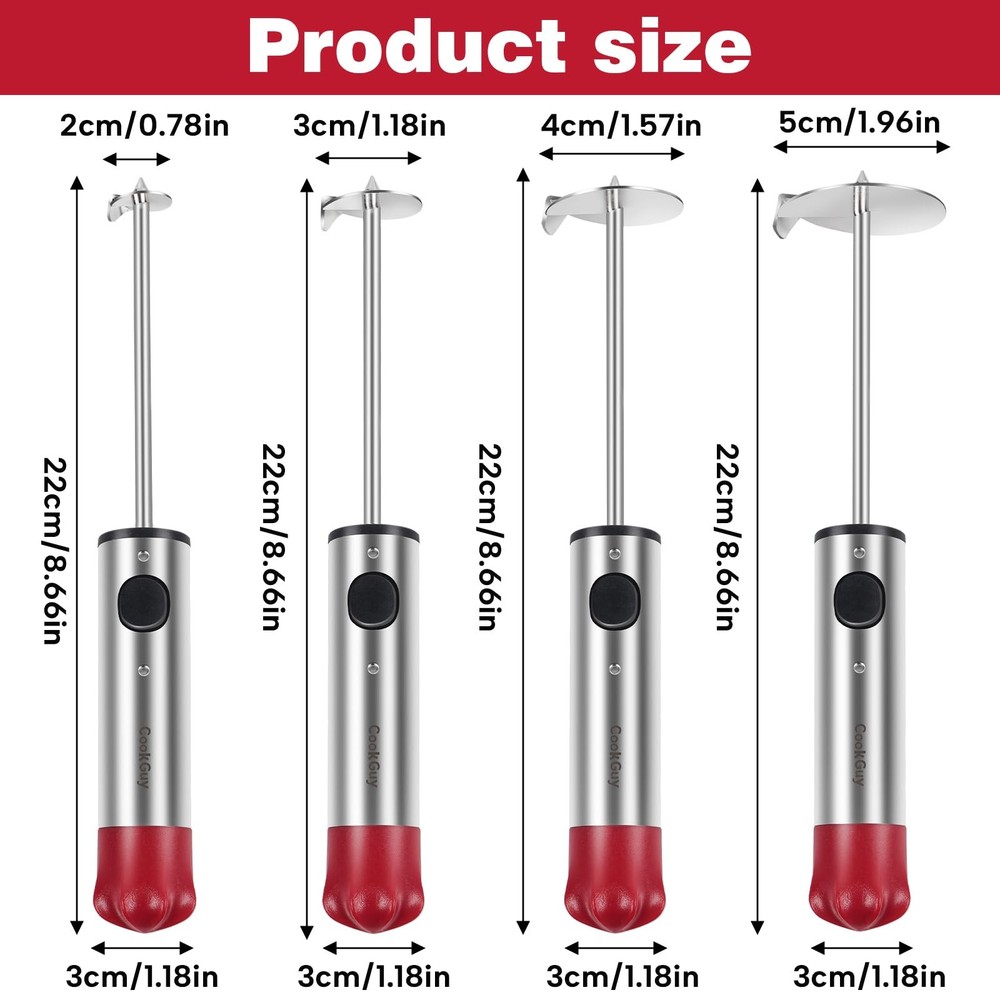 Multi-Purpose Veggie Drill - 4 Sizes Vegetable Corer Tool | Zucchini Corer & ...