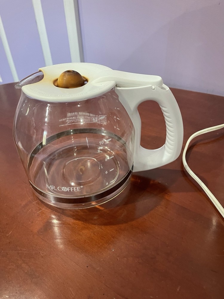 mr. coffee 12-cup programmable coffee maker, White