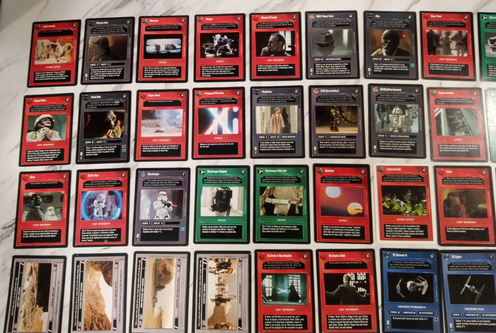 Star Wars CCG Primere Complete 1 Foil Mixed Borders