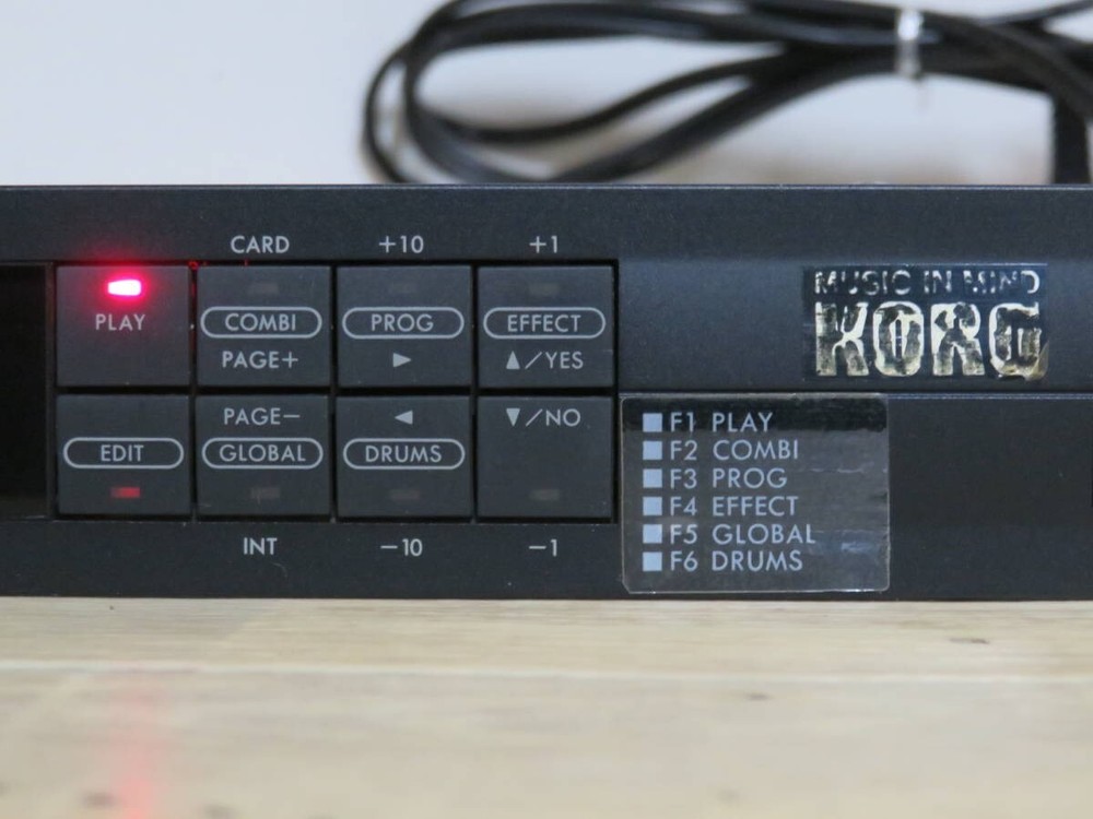 Korg M3R Synthesizer Module Rack mount Sample Player