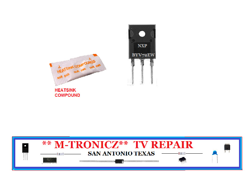 NXP  POWER RECTIFIER  BYV72EW-200 FOR SAMLEX SEC-1223  POWER SUPPLY