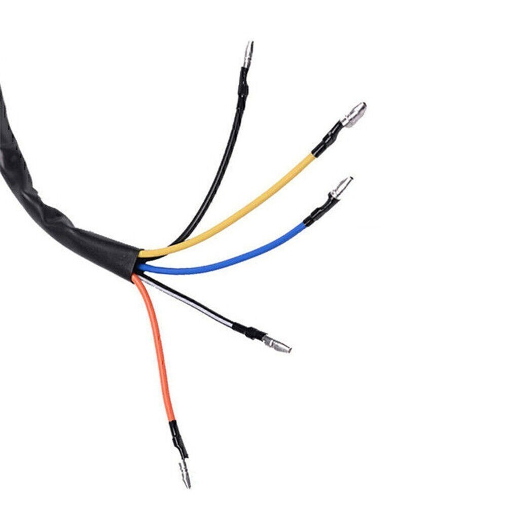 7/8'' Motorcycle Switch Indicator Ignition Start Switch Universal Black